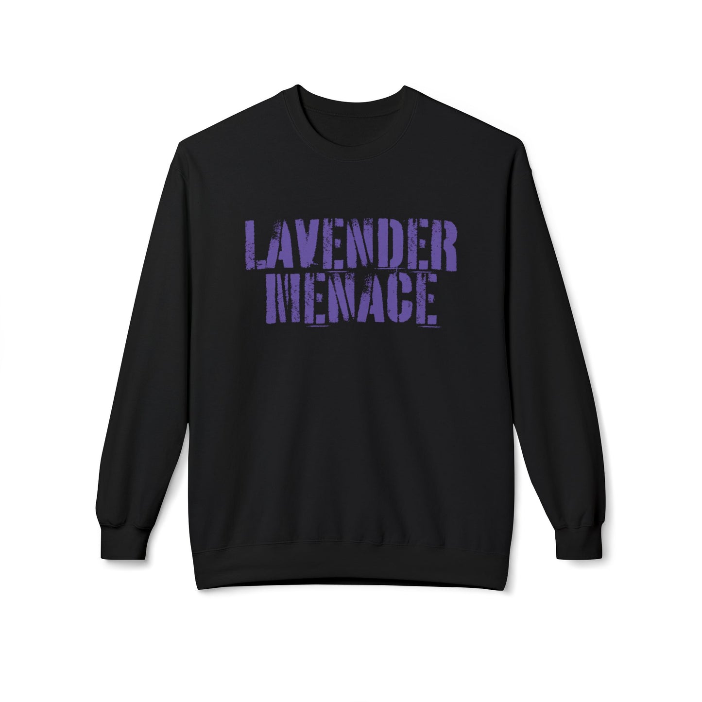 Lavender Menace Crewneck Sweatshirt