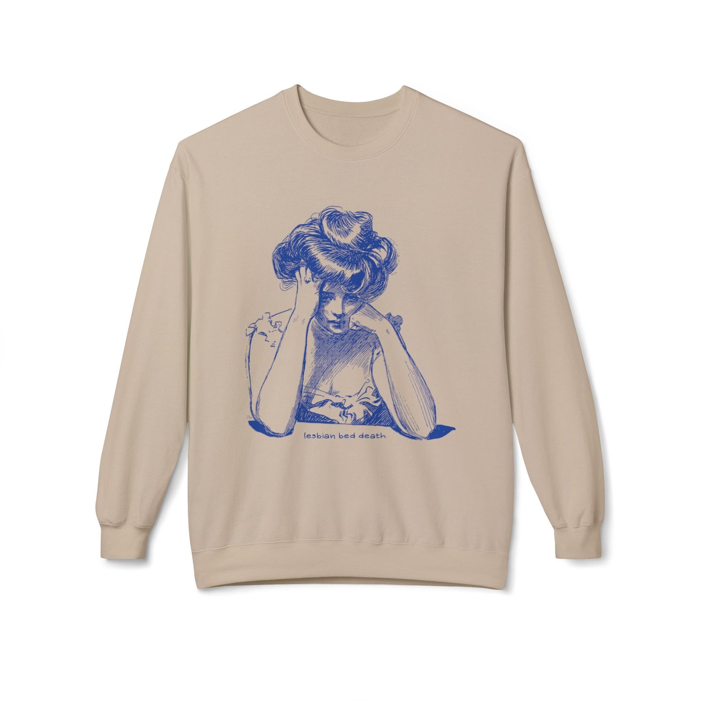 Lesbian Bed Death Crewneck Sweatshirt