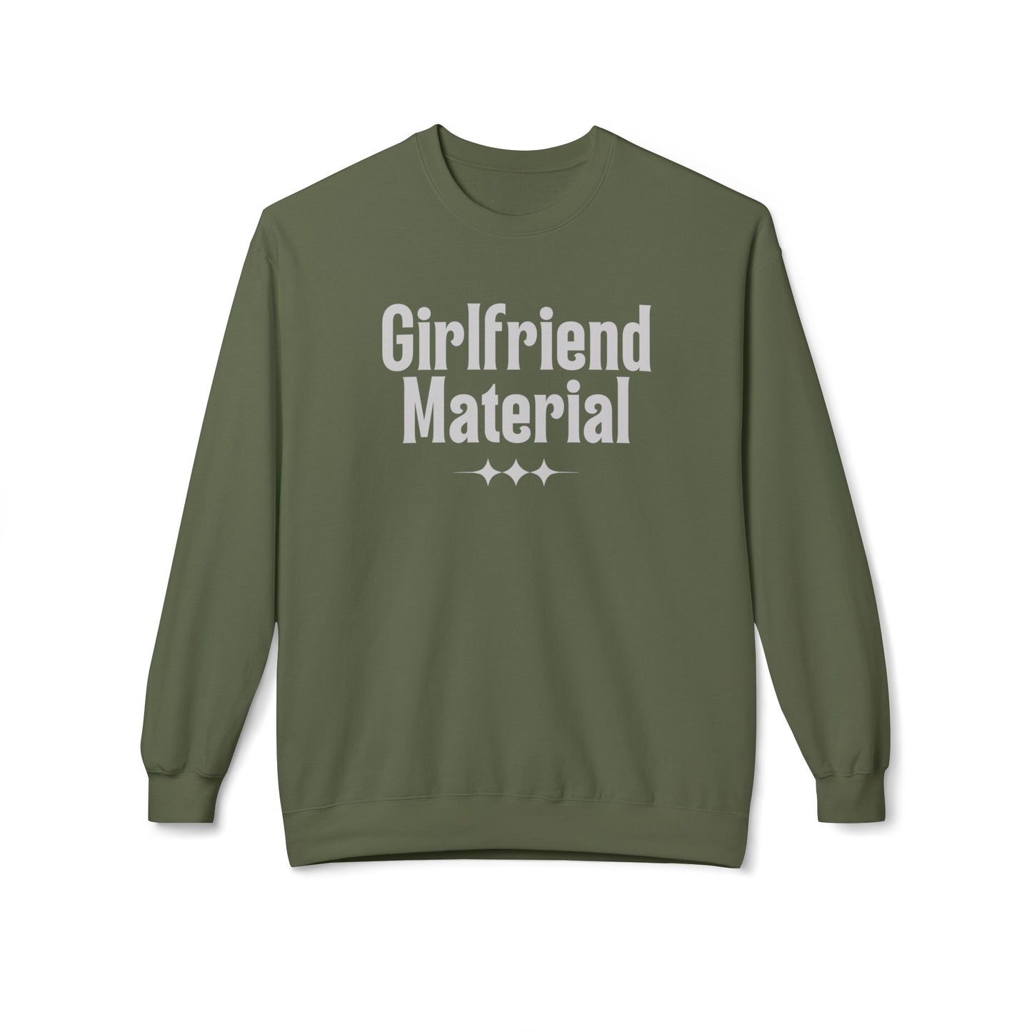 Girlfriend Material Crewneck Sweatshirt