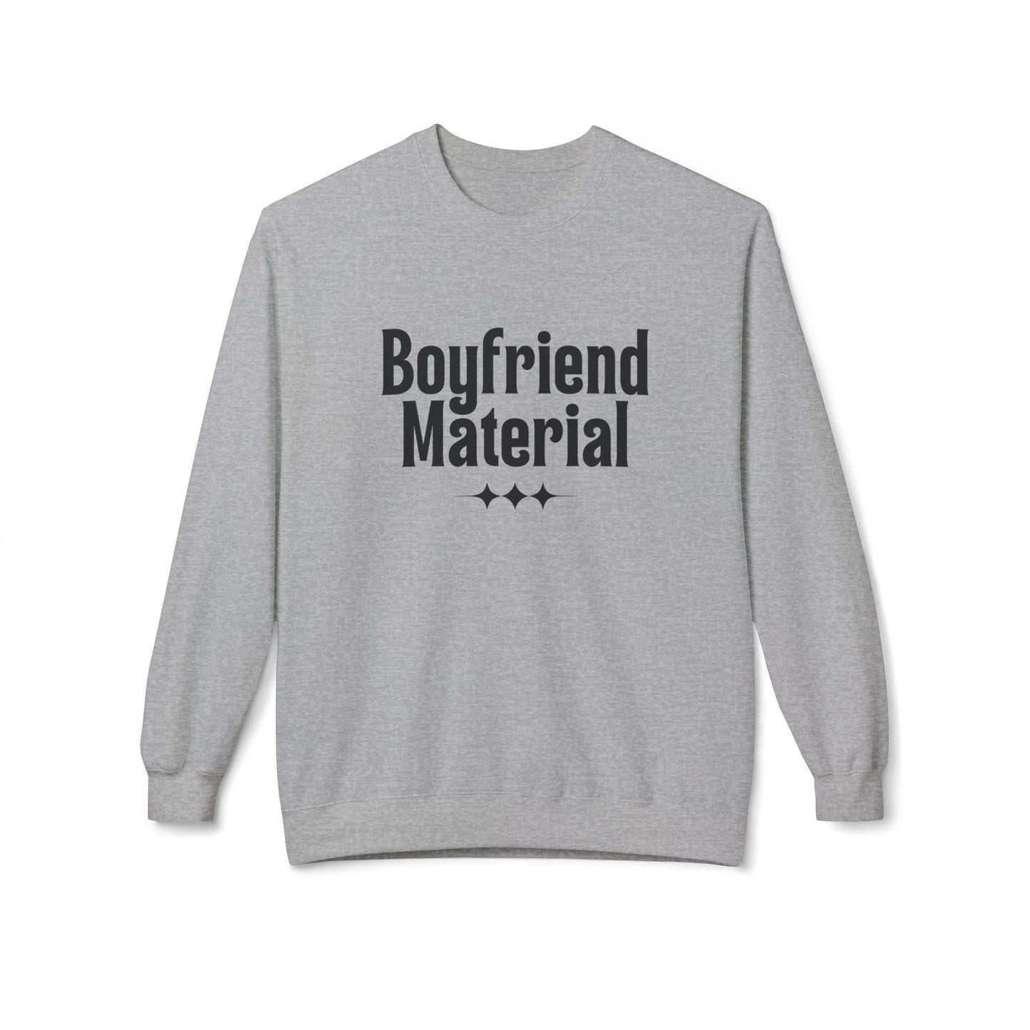 Boyfriend Material Crewneck Sweatshirt