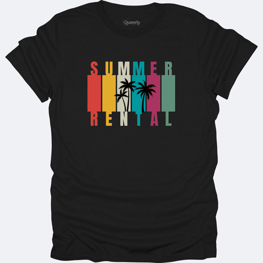 Summer Rental Palm Trees Tee