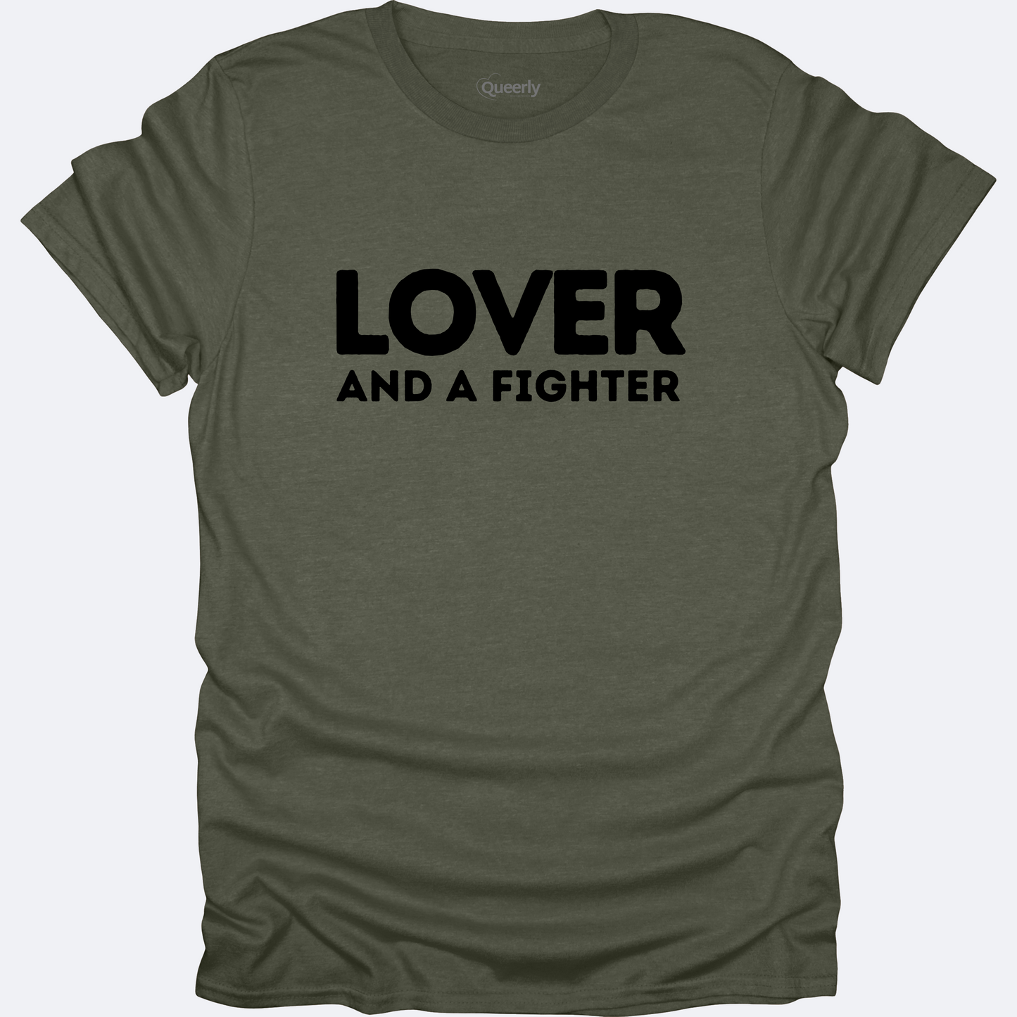 Lover and a Fighter Block Tee