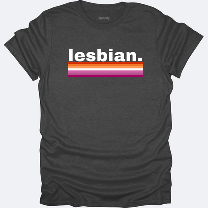 Lesbian + Flag Tee