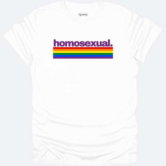 Homosexual + Flag Tee