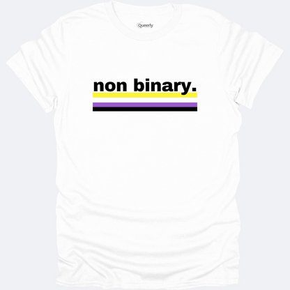 Non Binary + Flag Tee