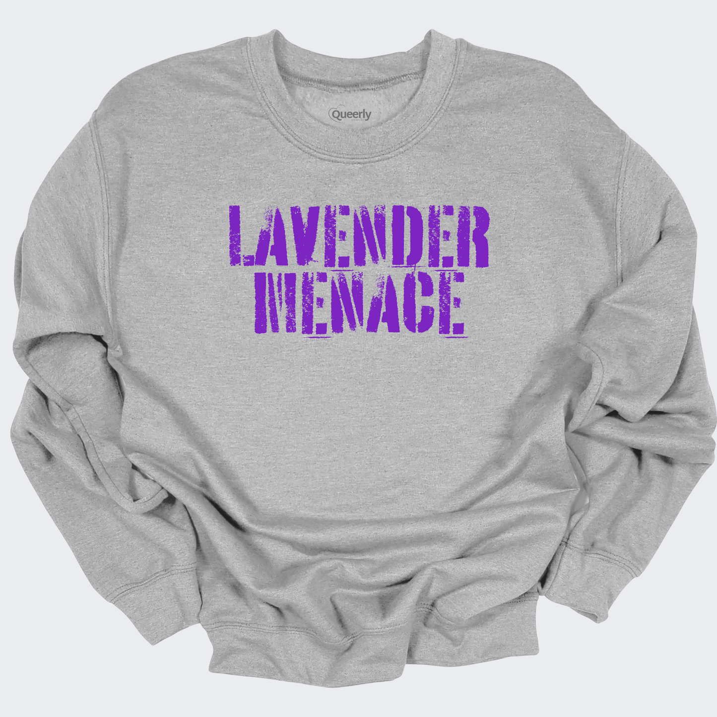 Lavender Menace Crewneck Sweatshirt