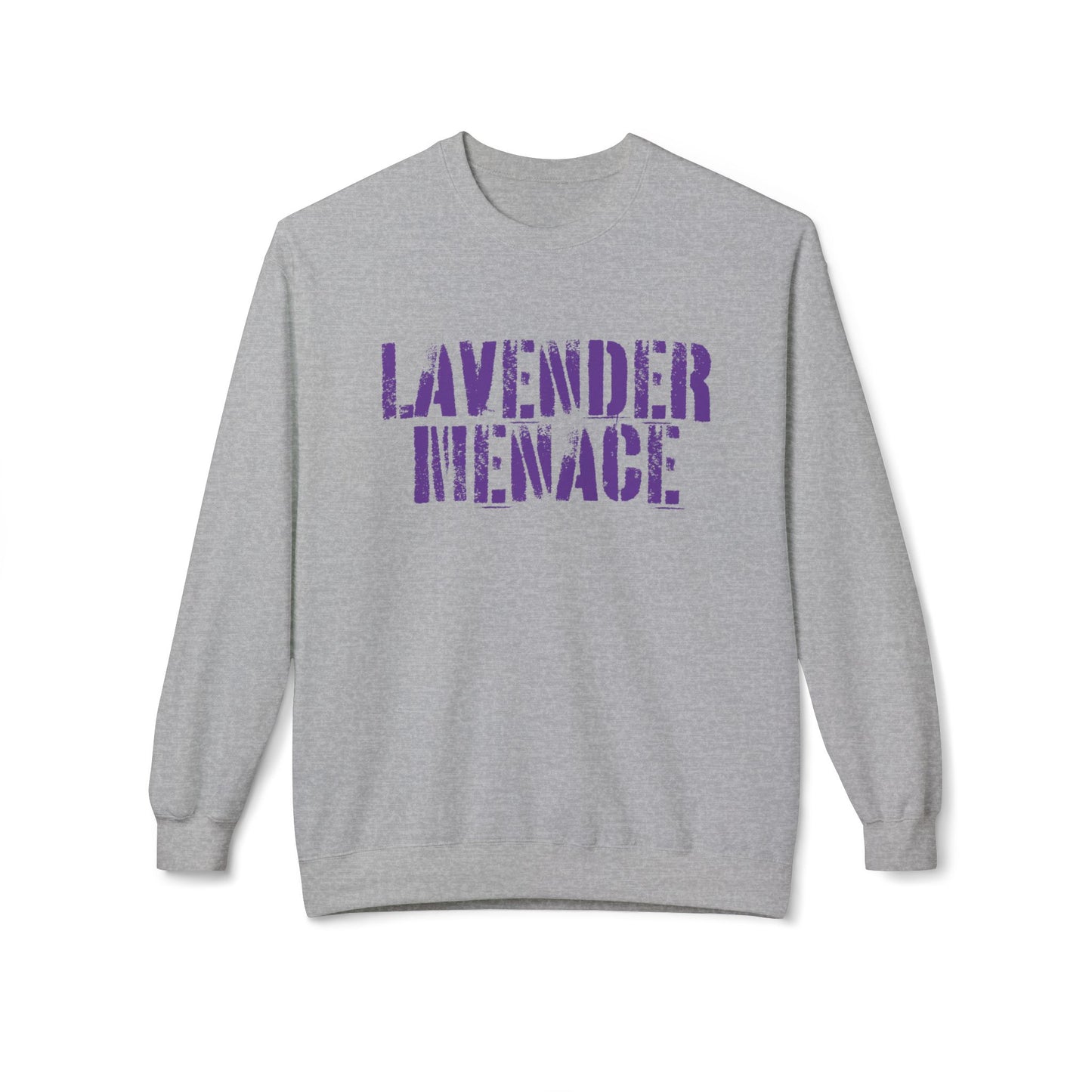 Lavender Menace Crewneck Sweatshirt